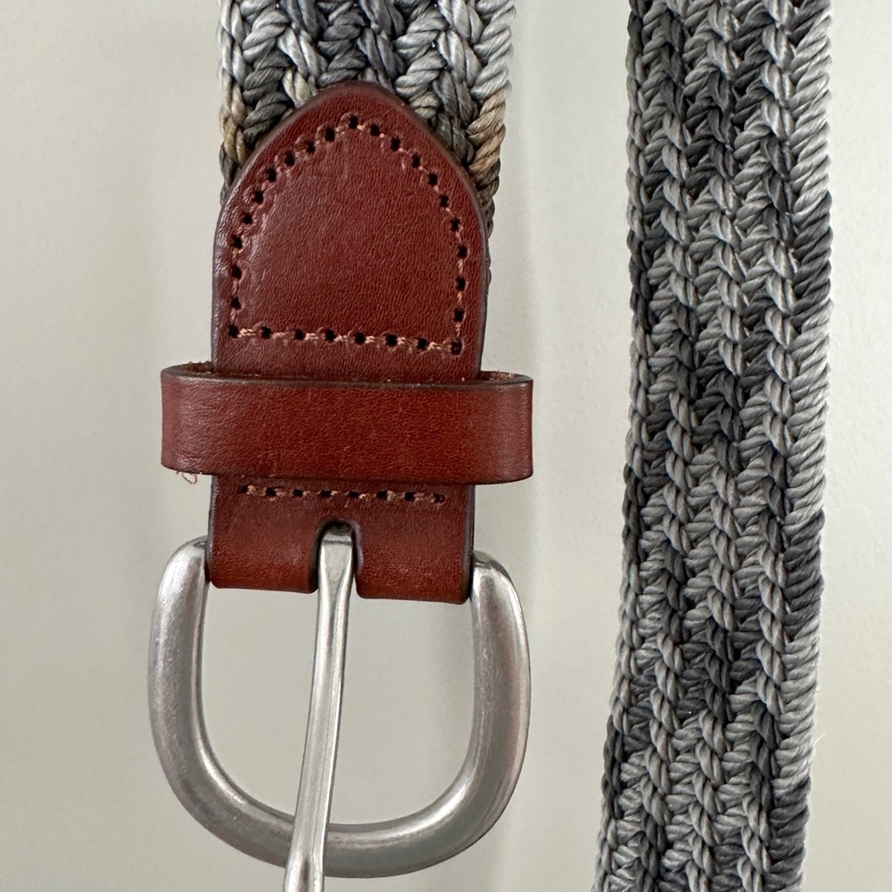 Jcrew and Ralph Lauren Men’s belts. 32